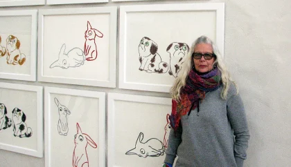 Marianne Lindberg De Geers väg från sjuksköterska till konstnär