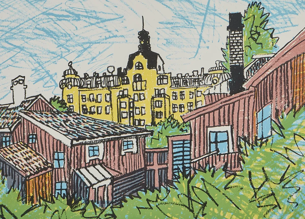 Livet mellan resor, skrivande och skapande