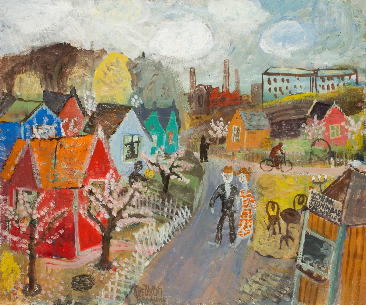 Ett konstnärsliv som präglades av plats och passion